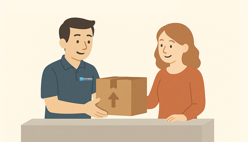 Afhaling bestelling (shop)